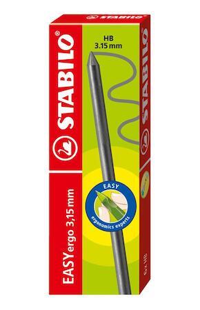 Stabilo EASYergo 3.15 náhradní tuhy 6ks HB