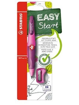 Stabilo EASYergo 3.15 Start grafitová tužka růžová Pravák
