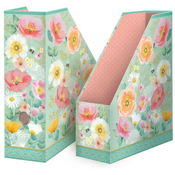 Stojan na časopisy Květiny zelené