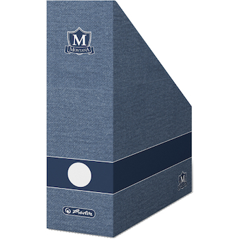 Stojan na časopisy Montana modrý