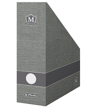 Stojan na časopisy Montana šedý