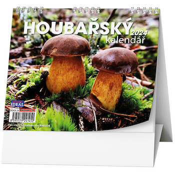 Stolní kalendář IDEÁL Houbařský