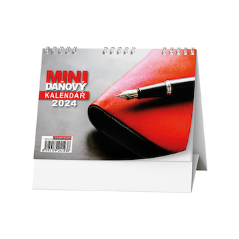 Stolní kalendář MINI daňový kalendář 2024
