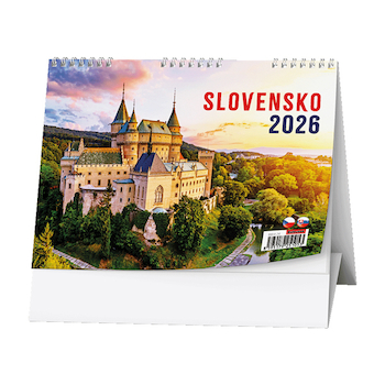 Stolní kalendář Toulky po Slovensku