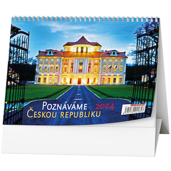 Stolní kalendář žánrový týdenní Poznáváme Českou republiku