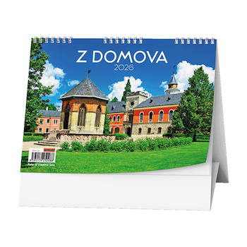 Stolní kalendář žánrový týdenní Z domova