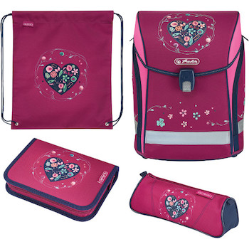 Taška školní anatomická Midi Srdce vybavená