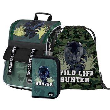 Taška školní anatomická Zippy Panter sada