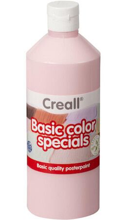 Tempera Creall basic 500ml růžová pastelová