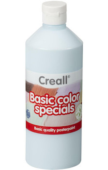 Tempera Creall basic 500ml světle modrá pastelová