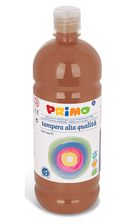 Tempera Primo 1000ml hnědá