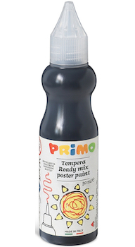 Temperová barva 3D Primo 50ml černá