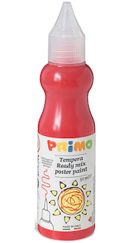 Temperová barva 3D Primo 50ml červená