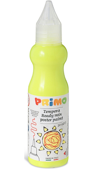 Temperová barva 3D Primo 50ml Fluo žlutá
