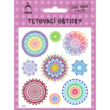 Tetovací obtisky Mandaly