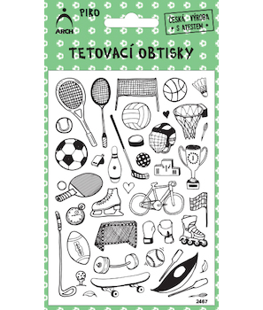 Tetovací obtisky Piko sport