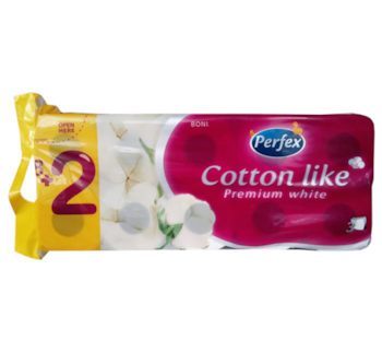 Toaletní papír Perfex 3 vrstvý  Cotton Like 10ks