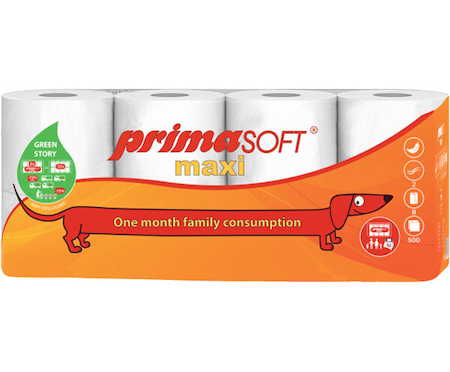 Toaletní papír Prima soft Maxi 8ks