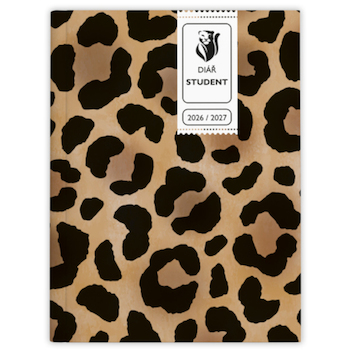 Týdenní diář školní Student V8 lamino kapesní Leopard