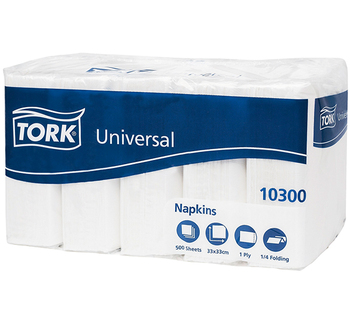 Ubrousky bílé Tork 500ks