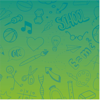 Ubrus na kreslení OMBRE boy