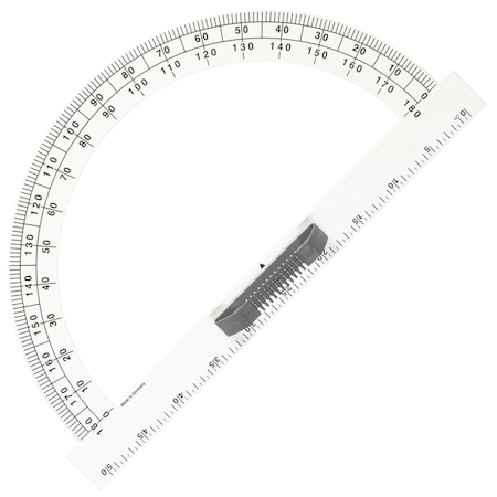 Úhloměr tabulový 180° Wissner 50cm na magnetickou tabuli