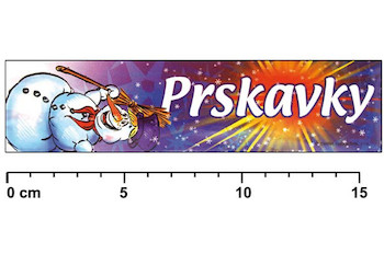 Vánoční prskavky 16cm 