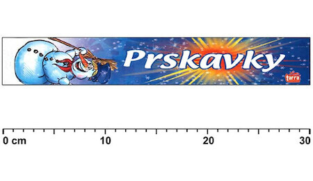 Vánoční prskavky 28cm 