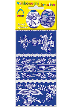 Velikonoční košilky na vajíčko Modrotisk 6ks