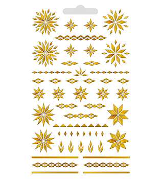 Velikonoční obtisky vodové slámové 15x11cm