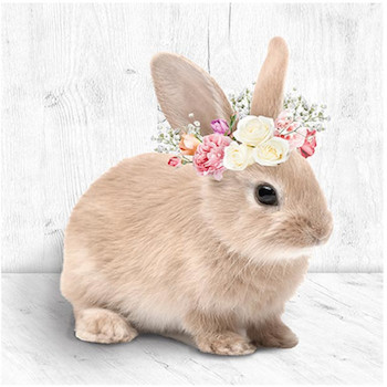 Velikonoční ubrousky s obrázky kraslic