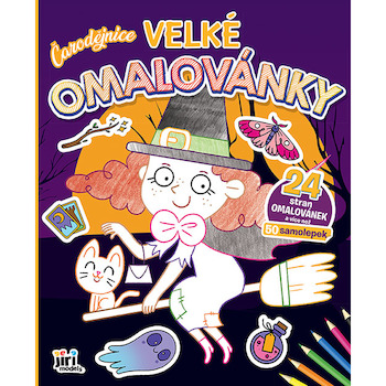 Velké omalovánky Čarodějnice