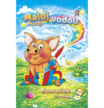 Vodové omalovánky A4 Dvoreček
