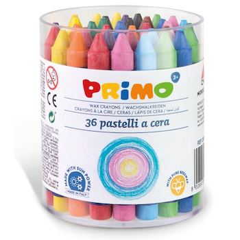 Voskovky Primo 36ks kyblík