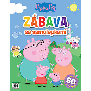 Zábava se samolepkami Prasátko Peppa