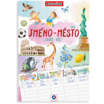 Zábavníček A5 Jméno-město