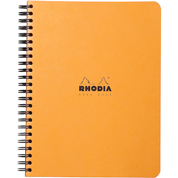 Zápisník Rhodia Classic A4+ čtvereček oranžová