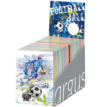 Zápisník trhací Goal Time 9x12 cm