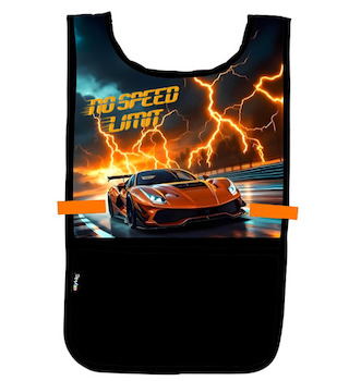 Zástěra na výtvarnou výchovu Pončo Auto 2