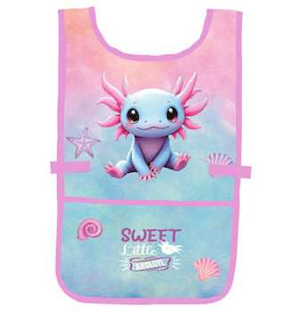 Zástěra na výtvarnou výchovu Pončo Axolotl