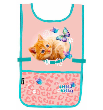 Zástěra na výtvarnou výchovu Pončo Kočka