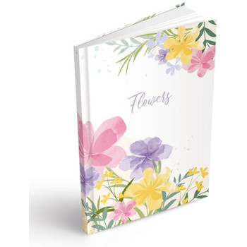 Záznamní kniha A5 čistá Flowery