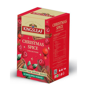 Zelený čaj Kingsleaf Xmas 20ks