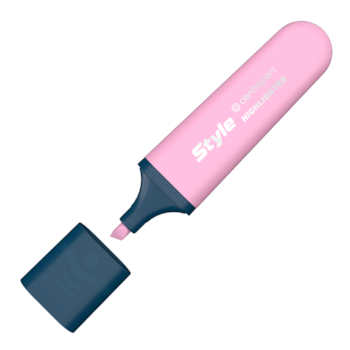 Zvýrazňovač 6252 Style pastel růžový