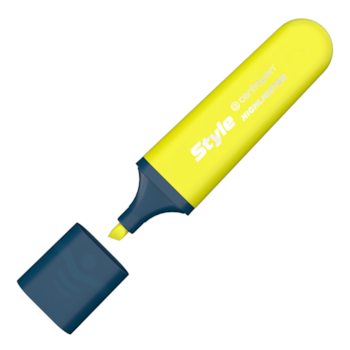 Zvýrazňovač 6252 Style žlutý