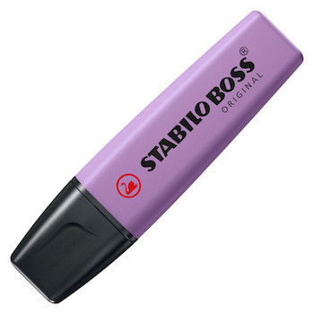 Zvýrazňovač Stabilo Boss Originál šedofialová