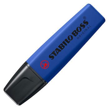 Zvýrazňovač Stabilo Boss Originál ultramarínová
