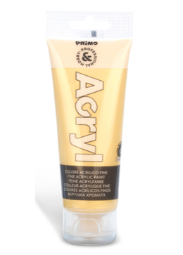 Akrylová barva Primo tuba 75ml zlatá