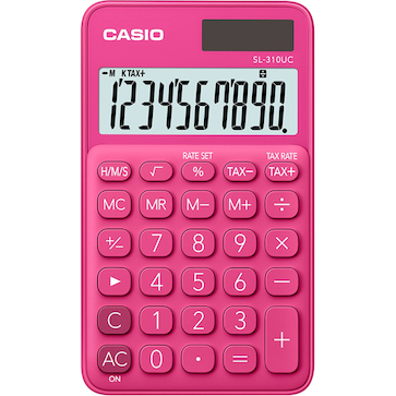 Kalkulačka Casio SL 310UC červený
