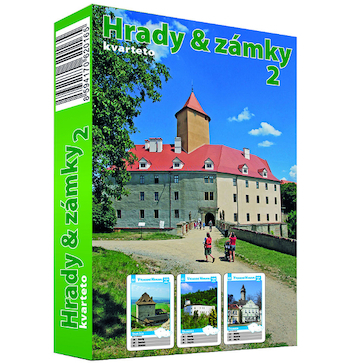 Karty na kvarteto Hrady a zámky